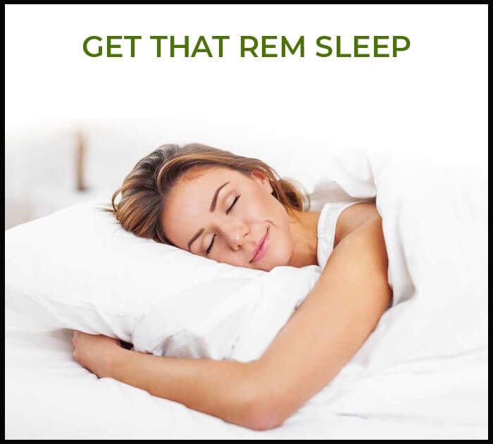 Get that Rem sleep