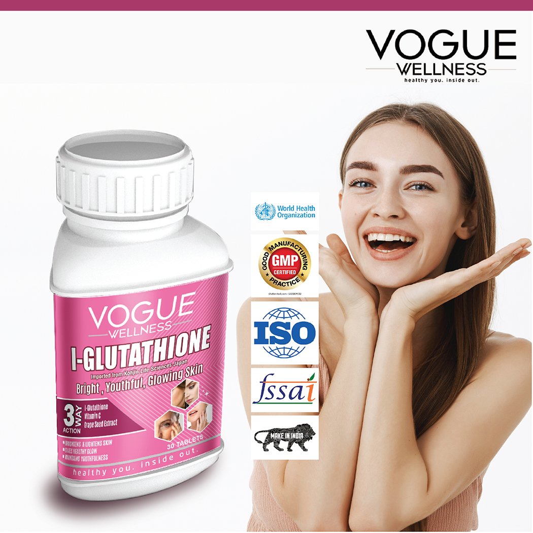 What Is The Best Time To Take Glutathione Capsule Benefits of taking Glutathione Tablets Daily - Vogue Wellness