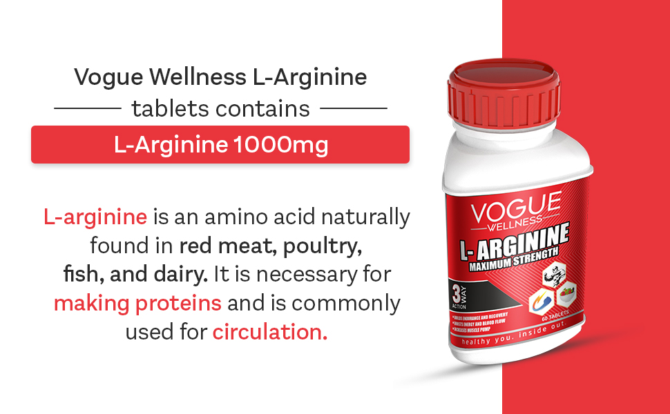 L-arginine tablets