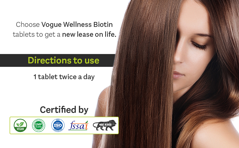 Biotin tablets