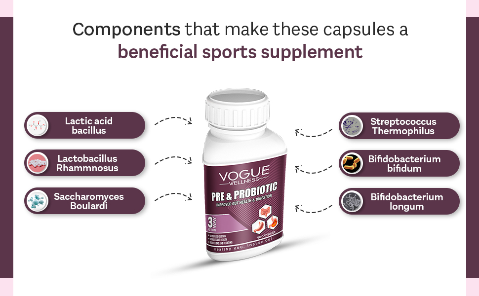 Pre & Probiotic capsules digestion